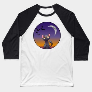 Cute autumn night Baseball T-Shirt